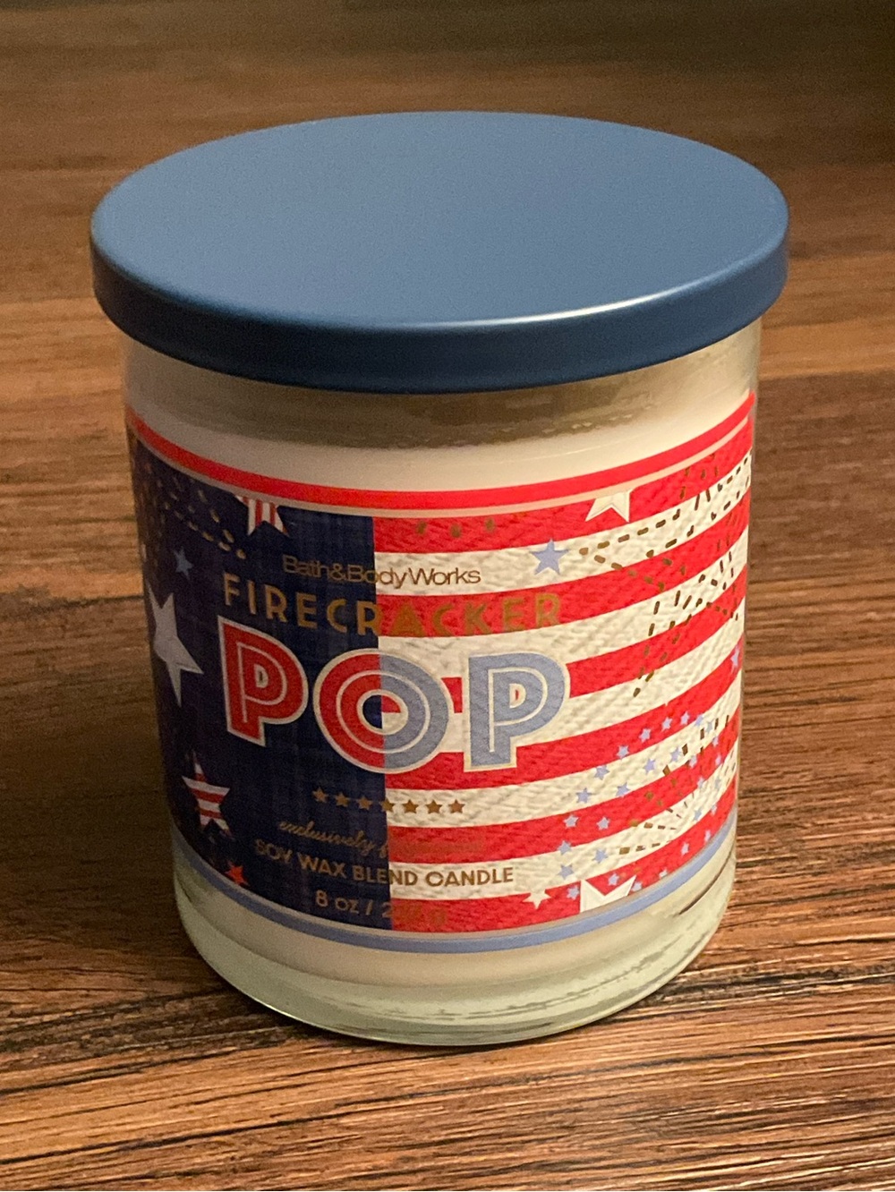 Bath And Body Works Firecracker Pop Candle Red Cherries Citrus Juicy Berry 7 oz